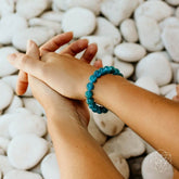 Conscious Items The Brighter Future bracelet featuring a sleek band with inspirational charm design.