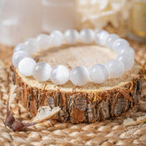 Conscious Items Cleansing Bracelet featuring natural stones and adjustable cord for spiritual and aesthetic appeal.