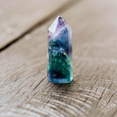 Conscious Items Cleansing Stone in Point & Pyramid shapes for skincare, made of natural stone for gentle cleansing.