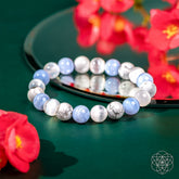 Conscious Items The Empath’s Trio Daily Reset bracelet with three layered beaded strands in calming tones.