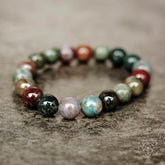 Close-up of The Energy Bracelet by Conscious Items, showing its stylish design and adjustable fit on a wrist.