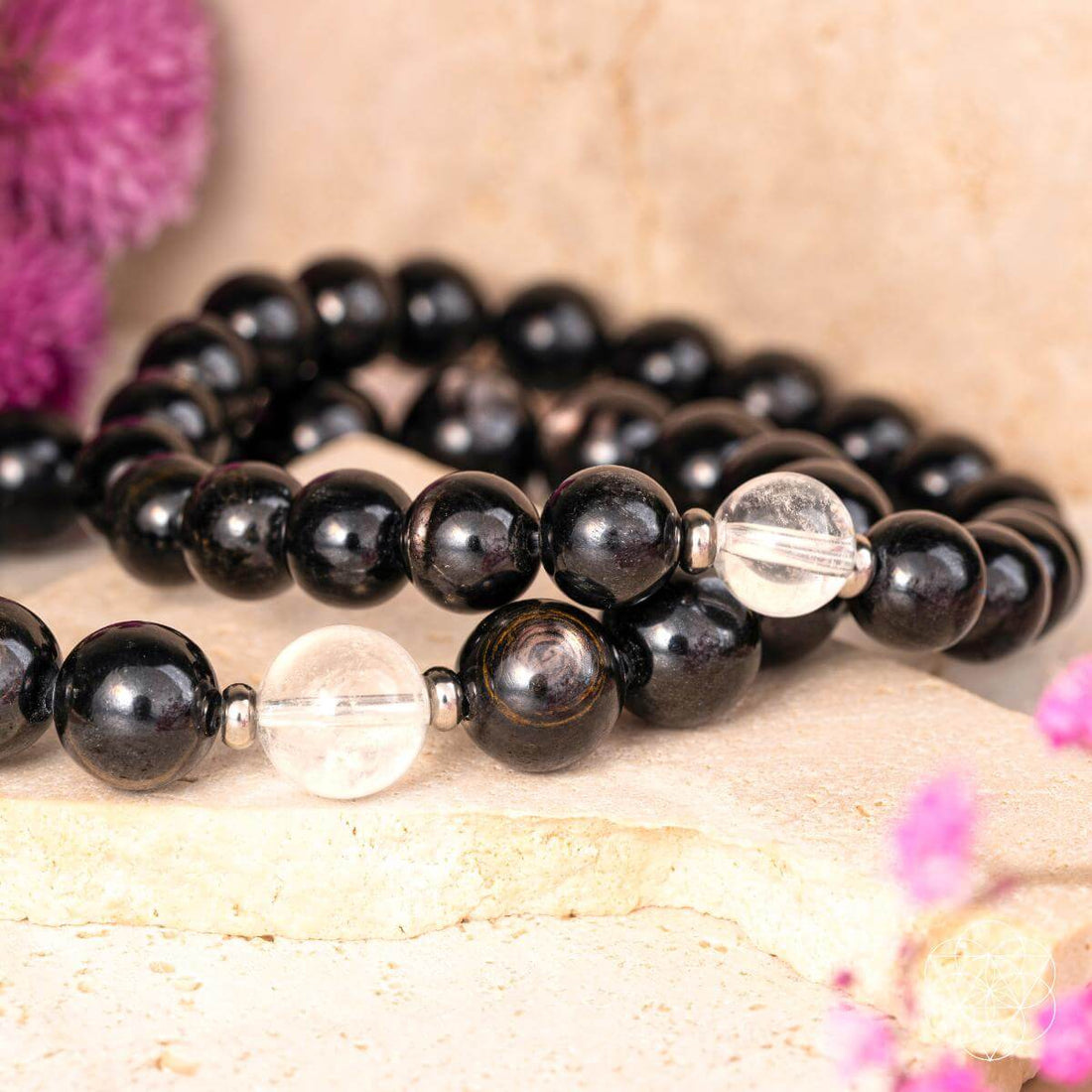 Hypersthene millionaire manifestation bracelet by Conscious Items featuring polished hypersthene stones on a sleek bracelet band.
