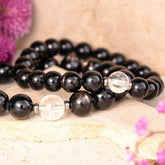 Hypersthene millionaire manifestation bracelet by Conscious Items featuring polished hypersthene stones on a sleek bracelet band.