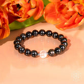 Hypersthene bracelet from Conscious Items for manifestation and abundance, featuring a sleek design with gemstone beads.