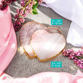 Set of two Positive Energy Coasters by Conscious Items, colorful home accessories with vibrant, uplifting designs for protecting surfaces.