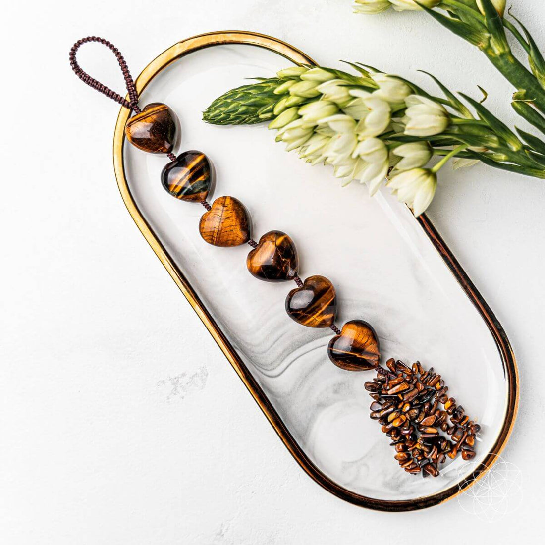 Decorative tassel from Conscious Items called The Protection Tassel, used as a stylish home decoration accessory.