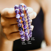 Conscious Items Purification Bracelet featuring natural stones and beads, designed to promote cleansing and positive energy.
