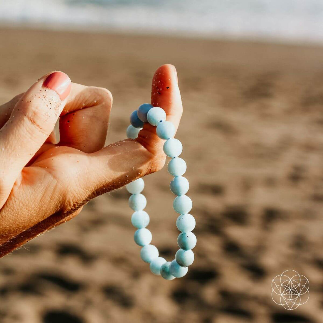 Close-up of The Soothing Bracelet by Conscious Items, featuring a stylish bracelet with calming design elements.