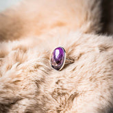 Conscious Items Visualization Ring featuring a sleek band with intricate design, perfect for mindful jewelry enthusiasts.