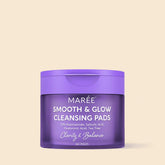 Maree 12% Niacinamide Smooth & Glow Pads displayed on a card, showcasing their toner pad form for skincare and brightening.