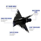 Tooth of the Arrow TOTA 100 Grain Broadhead for small game and turkey, fixed blade design, suitable for hunting.