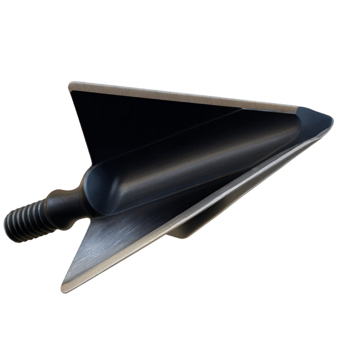 Tooth of the Arrow Broadheads TOTA 125-grain fixed 3-blade broadhead with 1-1/8 inch cutting diameter for hunting.