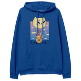 Soft fluffy cat hoodie by Yūjin Clothing featuring a cozy, plush design with cat face details and a comfortable fit.