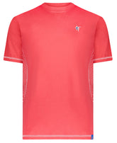 White Water Life Grander short sleeve performance tee displayed on a hanger, lightweight and breathable fabric for active wear.