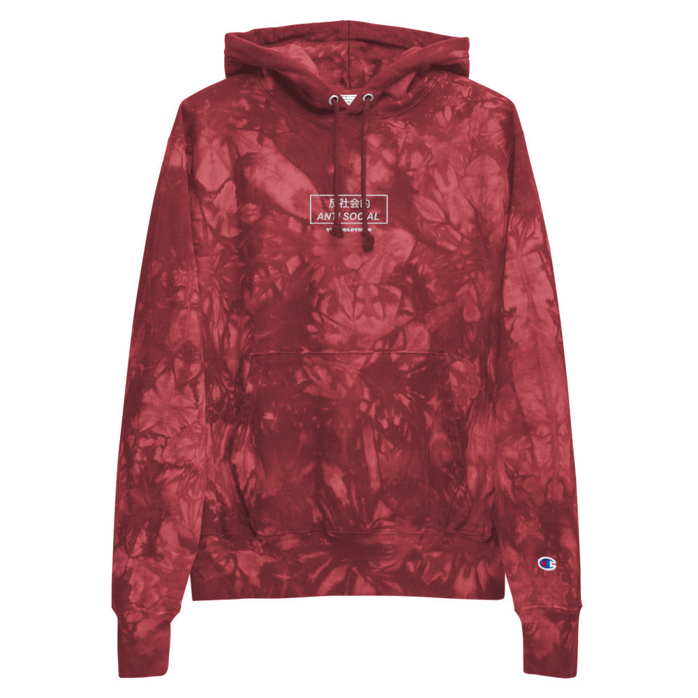 Antisocial Tie-Dye Hoodie