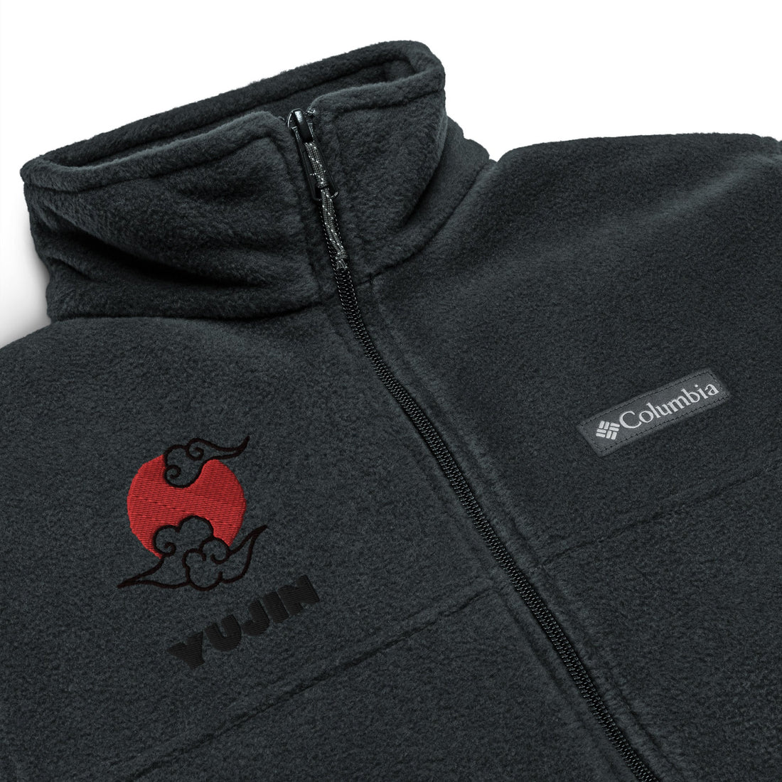 Yūjin Clothing Japanese Cloud Columbia Jacket displayed on a hanger, showcasing a lightweight, stylish jacket with cloud-inspired design.