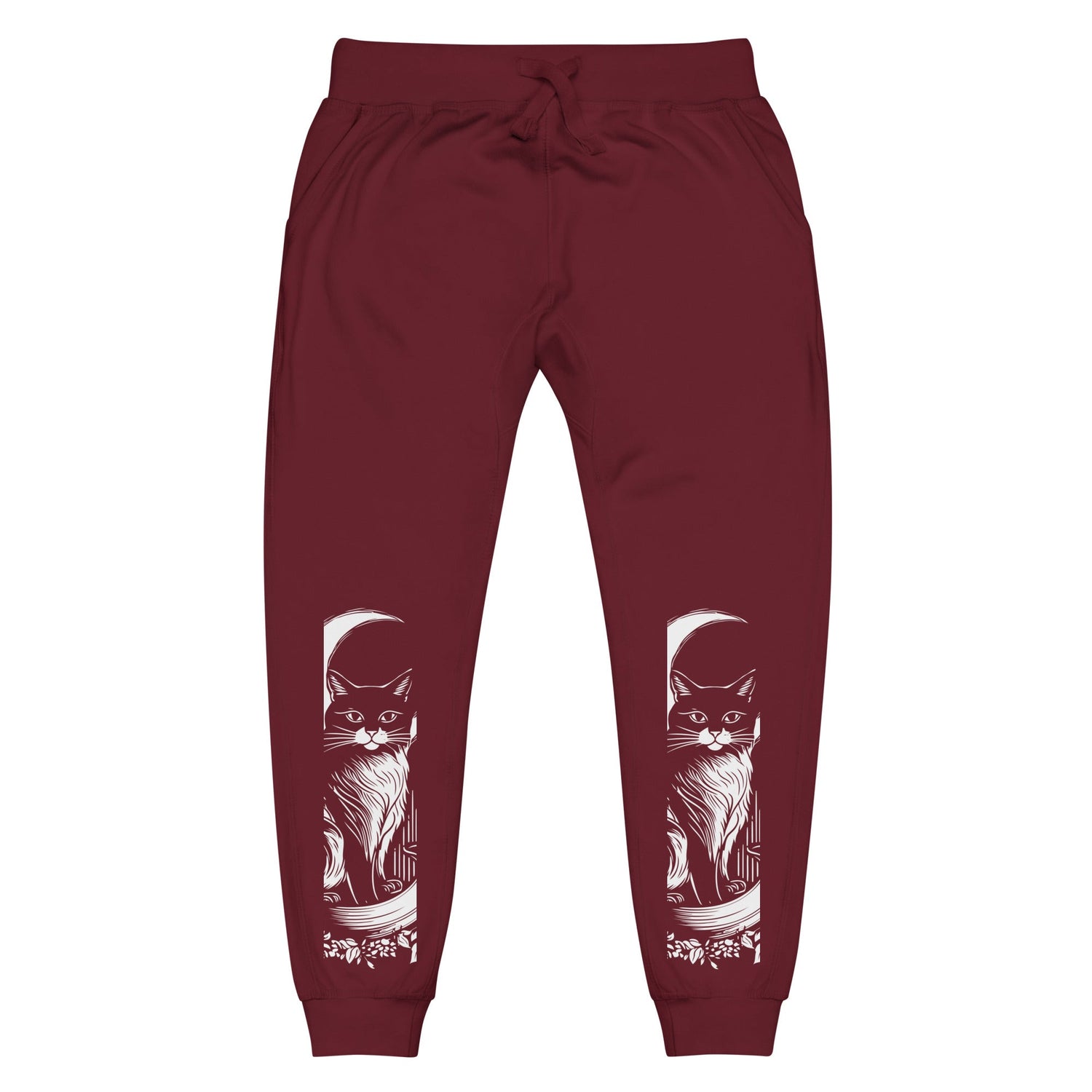 Moon And Cat Sweatpants