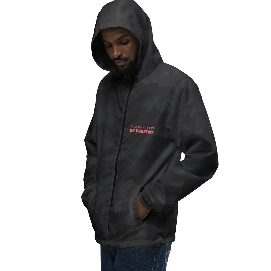 Be Present Windbreaker