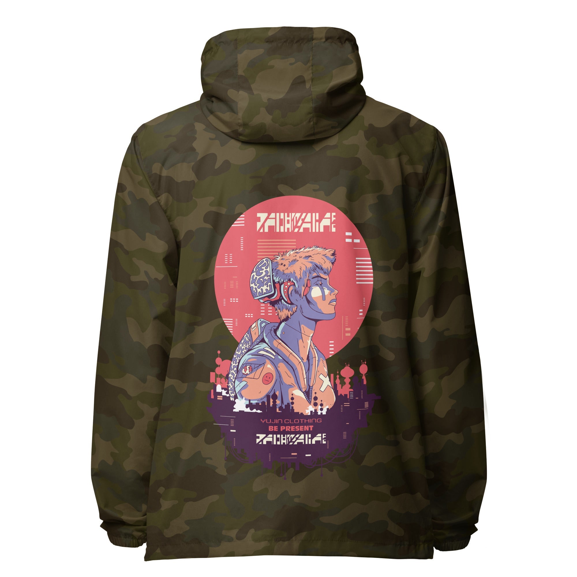 Be Present Windbreaker