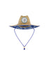White Water Life Marlin straw hat with wide brim and woven design, perfect for sun protection and outdoor style.