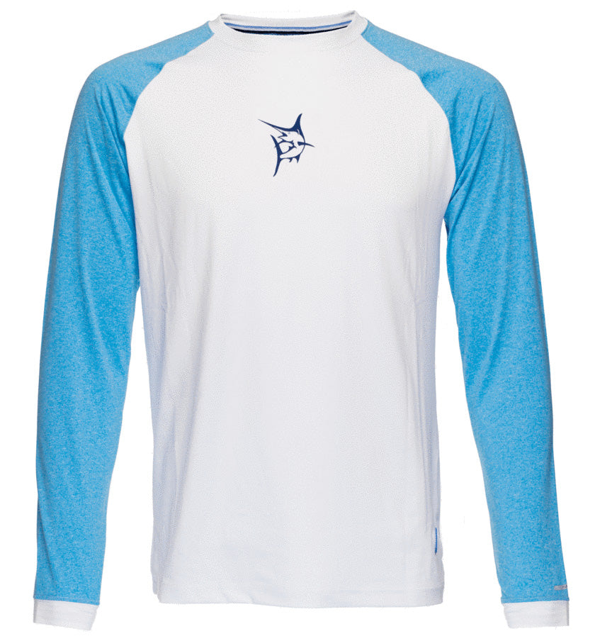 White Water Life CanyonFlex long sleeve shirt in lightweight, durable fabric, designed for outdoor adventures and water activities.