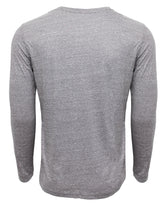 White Water Life Oasis LS Tee with long sleeves in blended gray fabric, casual and comfortable for everyday wear.