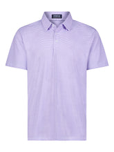 White Water Life Vineyard Lavender Polo shirt, lightweight cotton polo with lavender color and classic fit.