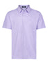 White Water Life Vineyard Lavender Polo shirt, lightweight cotton polo with lavender color and classic fit.