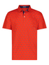 White Water Life Independence Performance Polo shirt, navy blue with white logo, made from breathable fabric for active wear.