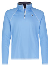 Light blue White Water Life Harbor Quarter Zip shirt, made for effortless comfort, with a quarter zip collar and casual fit.