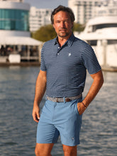 Steel blue Freeport Shorts by White Water Life, designed for effortless performance and comfort.