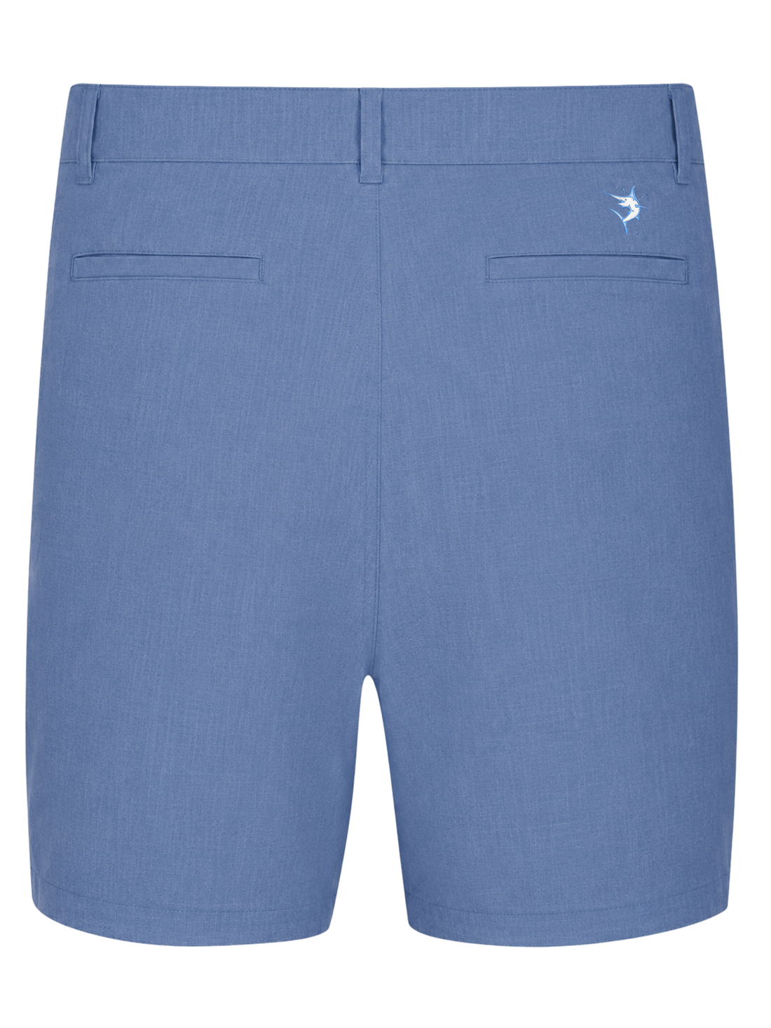White Water Life Bayport Shorts shown from the back, lightweight casual shorts with a relaxed fit and adjustable waistband.