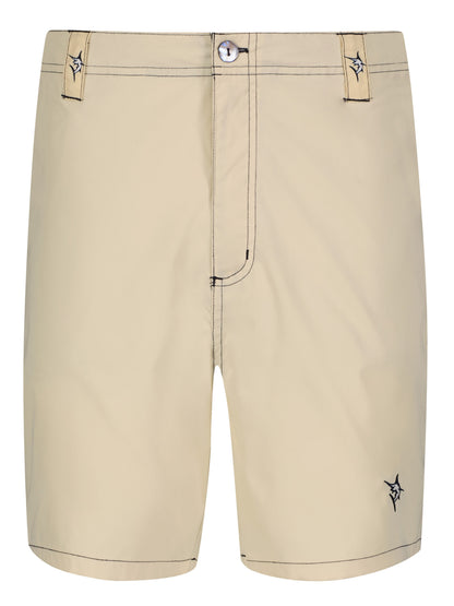 Tan Starboard shorts by White Water Life, casual men&