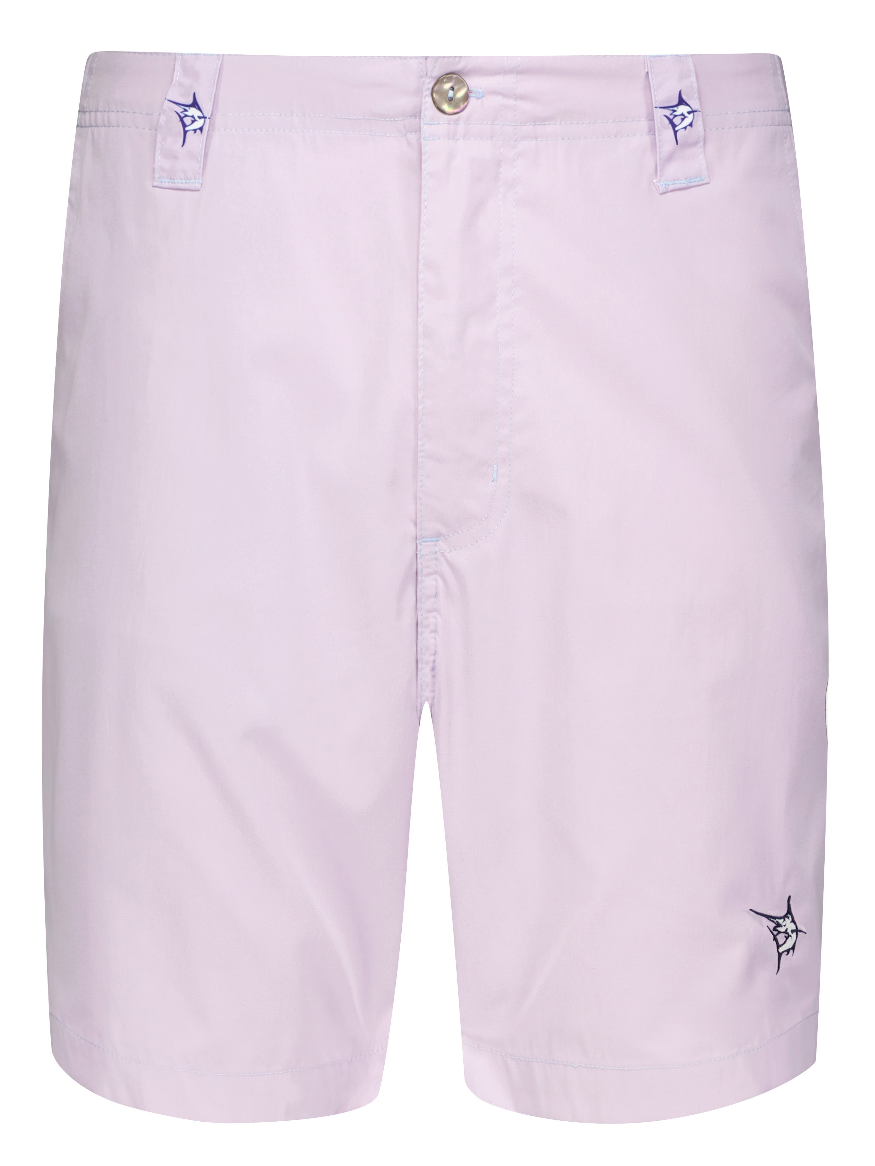 Lavender Starboard Shorts by White Water Life, lightweight casual shorts with a relaxed fit for comfort and style.