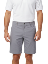 Gray Starboard shorts by White Water Life with adjustable waistband and casual fit, displayed on a plain background.