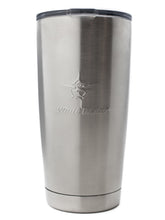 White Water Life 20-ounce tumbler featuring a simple design, ideal for keeping beverages hot or cold.