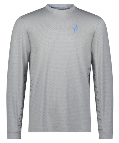 White Water Life NautiFlex Performance Tee in various colors, close-up of the comfortable, moisture-wicking fabric and stylish design
