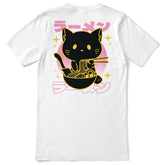 Yūjin Clothing Neo Cat T-Shirt featuring a stylish cat graphic on a casual cotton tee, perfect for everyday wear.