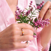 Set of three elegant silver rings from Conscious Items&