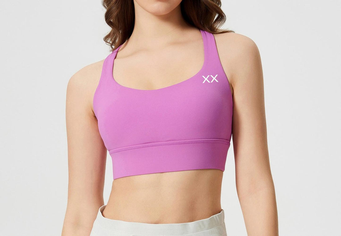 Blackout Barbell Ryla Bra in black, featuring supportive design with adjustable straps and breathable fabric for comfortable wear.