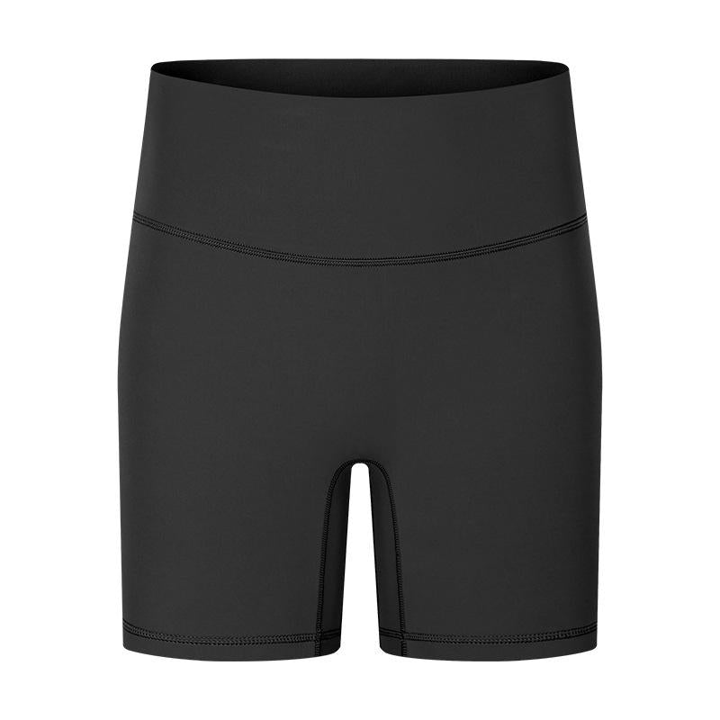 Black Luka Short in black from BLACKOUT BARBELL, featuring a comfortable fit and stylish design, shown in the product image.