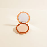 YENSA Super Serum Silk Matte Powder Foundation in Fair 1, pressed powder with a smooth, matte finish and peptide-enhanced formula