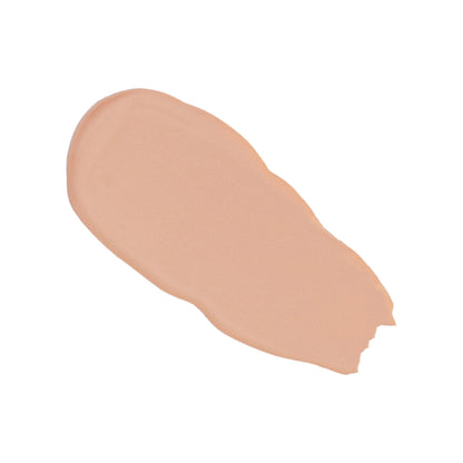YENSA Super Serum Silk Foundation swatch in light-neutral shade, showing smooth, hydrating formula for radiant, natural skin glow.