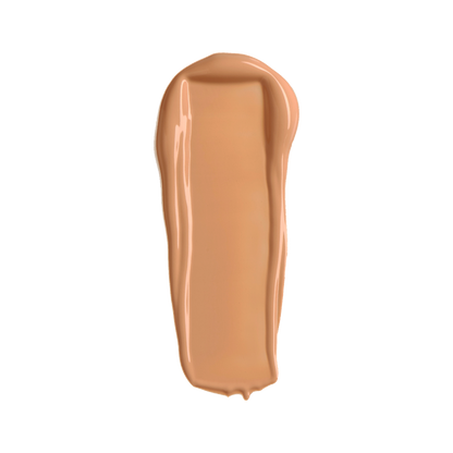 YENSA Super Serum Silk Concealer tan neutral shade swatched on skin for makeup coverage and blending.