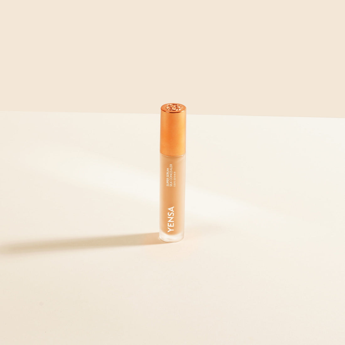 YENSA Super Serum Silk Concealer in 08 Tan2, makeup product with smooth, silky texture for flawless skin coverage.