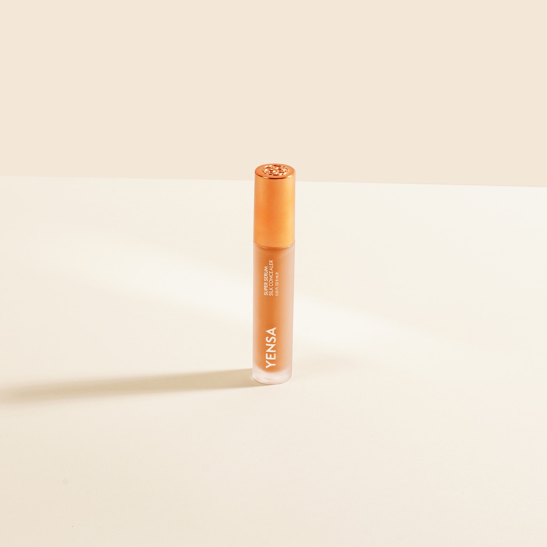 YENSA Super Serum Silk Concealer in Deep1, makeup product with smooth, creamy texture and full-coverage finish.