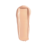 YENSA Skin On Skin BB + CC full coverage concealer swatch in light neutral, showing smooth, blended makeup application.