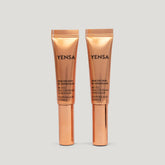 YENSA Skin On Skin BB + CC Full Coverage Hyaluronic Serum Concealer makeup tube with applicator brush, lightweight and hydrating.