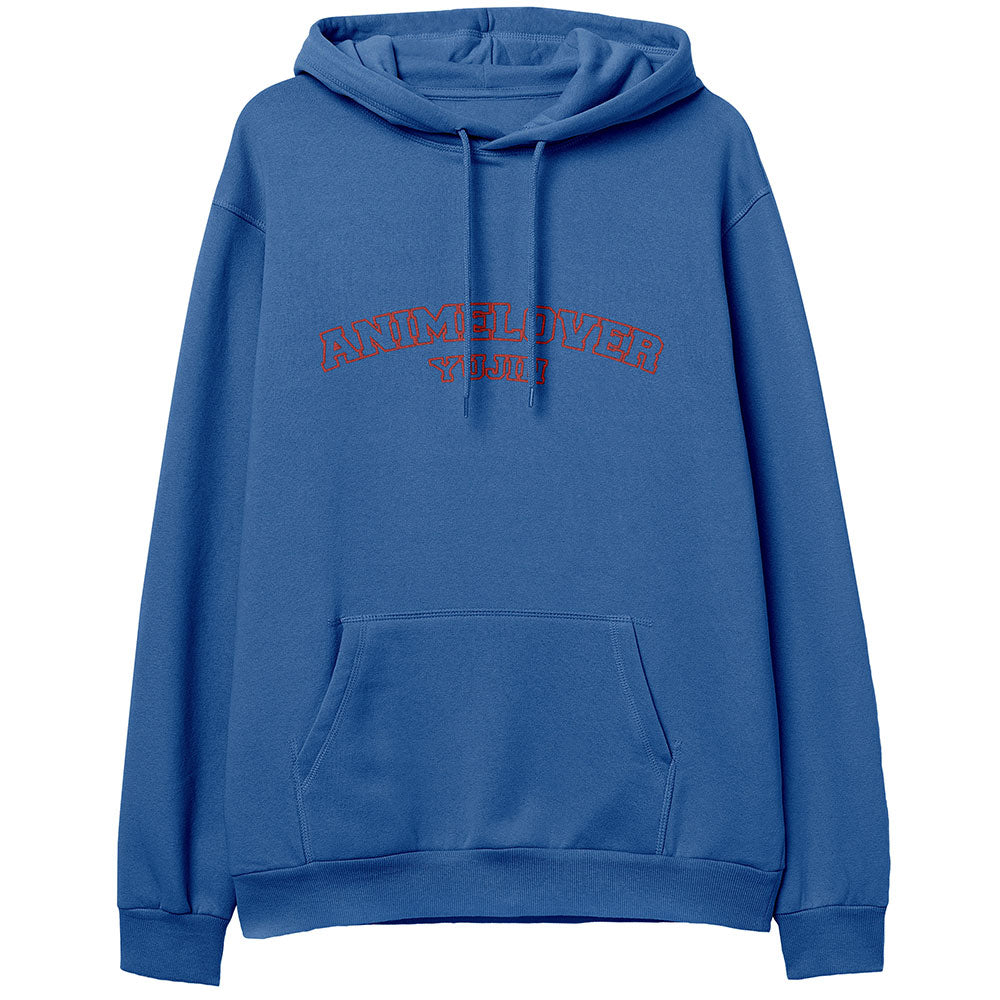 Anime Lover Essential Hoodie by Yūjin Clothing featuring a comfortable fit and anime-inspired design in soft fabric.