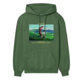 Yūjin Clothing Devil and Boy hoodie featuring a bold graphic print, soft fabric, and a comfortable fit for casual wear.